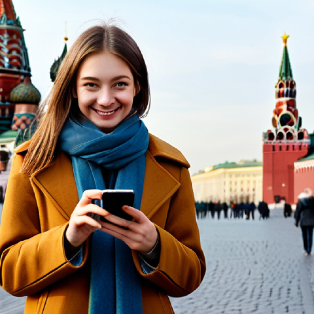 무역업계 스타트업 아이디어 - Mobile Commerce in Moscow**

A young woman with a warm smile, fully clothed in a stylish, modest aut...