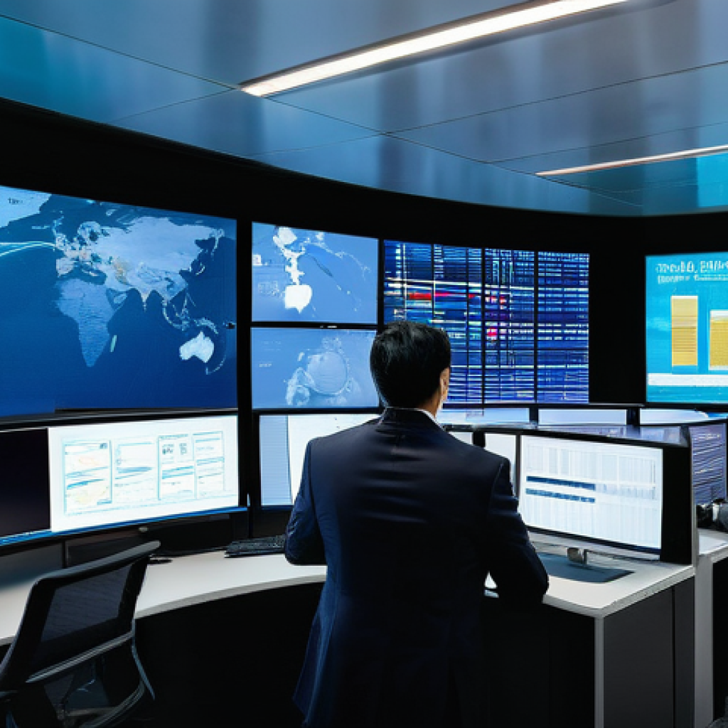 국제무역사 자격증 취득 후기 - **Prompt:** A dynamic, wide-angle shot of a modern, multi-ethnic team of international trade special...